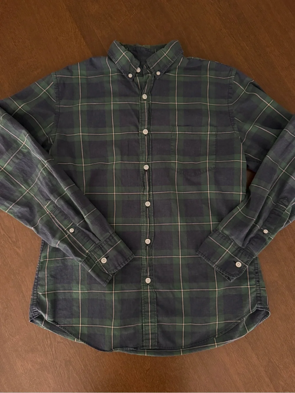 J. Crew Plaid Button Down Shirt